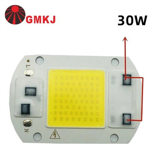 Chip LED 30W 220V Blanco 6000K