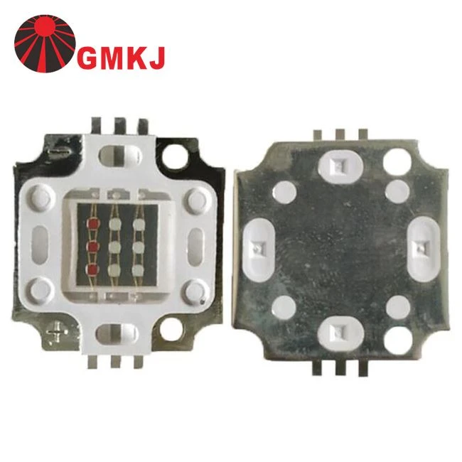 10w Rgb de alta potencia Led Cob Chip Led 3 * 3W RGB