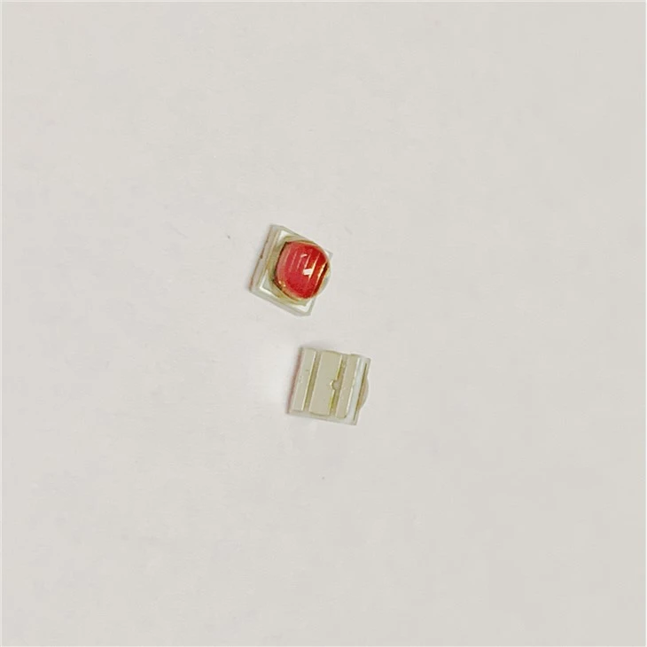1w 660nm 3030 SMD LED con lente para la lámpara de cultivo de plantas