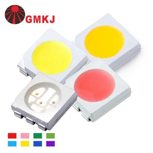 LED 5050 SMD PLCC6 Chip Color RGB blanco